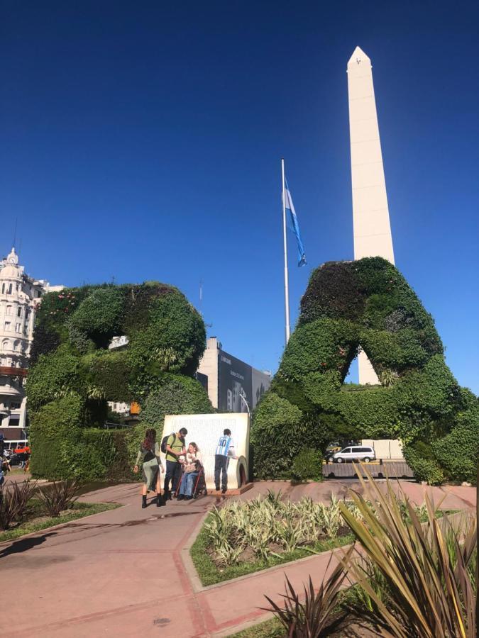 Av Corrientes Obelisco Leilighet Buenos Aires Eksteriør bilde